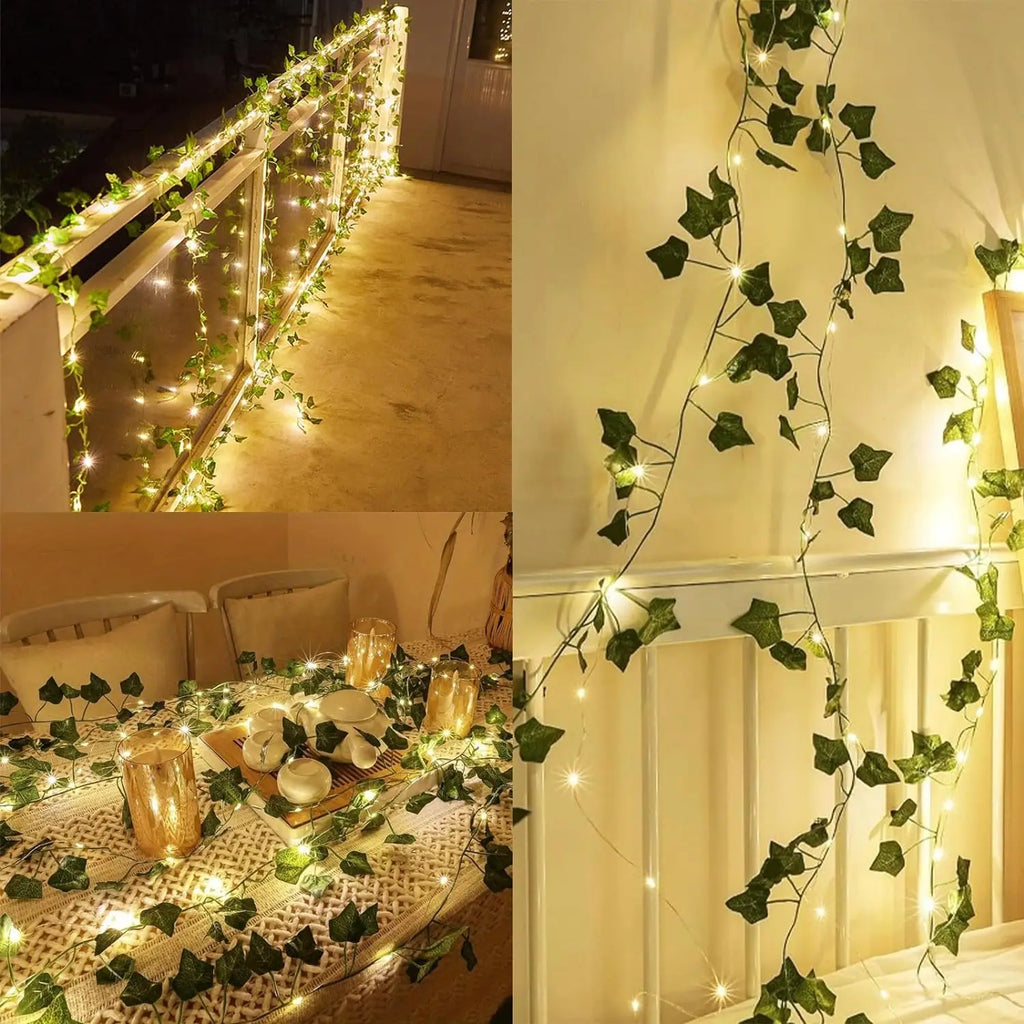 Ivy Vine String Lights Artificial